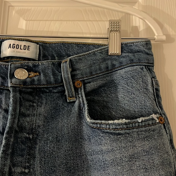 Agolde Freya High Rise Slim in Jargon, size 26, hardly worn - Picture 4 of 7